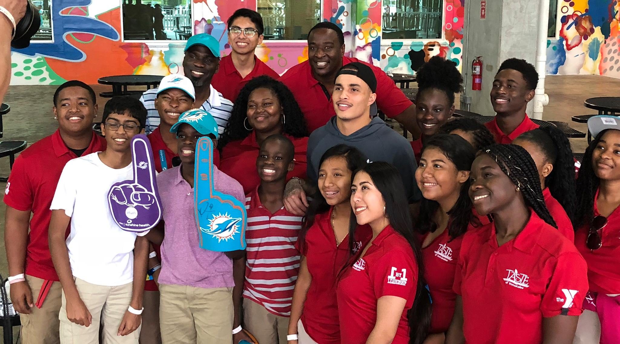 Miami Dolphins Kenny Stills Hosts Taste of Immokalee