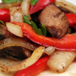 sensacional chicken fajitas