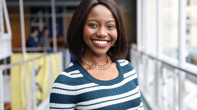 columbia senior profile photo regine francois